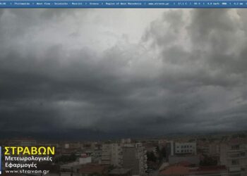 Ισχυρές καταιγίδες σημειώνονται στη Δ. Μακεδονία- Έπεσε και χαλάζι σε Μηλοχώρι, Φούφα, Εμπόριο και Βαρικό