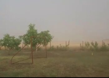 Έντονη χαλαζόπτωση αυτή την ώρα στη Βόρεια πλευρά της Πτολεμαΐδας