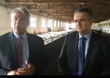 Στο Πρότυπο Κέντρο Κτηνοτροφίας και Εκπαίδευσης στη Βλάστη ο ΥΠΑΑΤ Μ. Βορίδης: “Προοπτικές ανάπτυξης σχολής κτηνοτροφικού χαρακτήρα στην περιοχή”