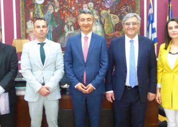 Τον Πρέσβη του Αζερμπαϊτζάν υποδέχθηκε ο Δήμαρχος Καστοριάς