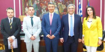 Τον Πρέσβη του Αζερμπαϊτζάν υποδέχθηκε ο Δήμαρχος Καστοριάς