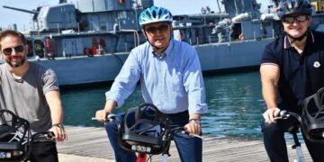 Με ηλεκτροκίνητη ποδηλατοβόλτα τίμησε ο ΥΜΑΘ Θ. Καράογλου την Παγκόσμια Ημέρα Περιβάλλοντος