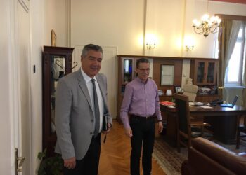 Οι δηλώσεις Μουσουρούλη -Μαλούτα, μετά την πρωινή τους συνάντηση για το μέλλον της τηλεθέρμανσης Κοζάνης (video)