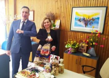 Ευχαριστήριο του Συλλόγου Πολυτέκνων Γονέων Εορδαίας προς τον Βουλευτή ΠΕ Κοζάνης κ. Στάθη Κωνσταντινίδη για την προσφορά τροφίμων