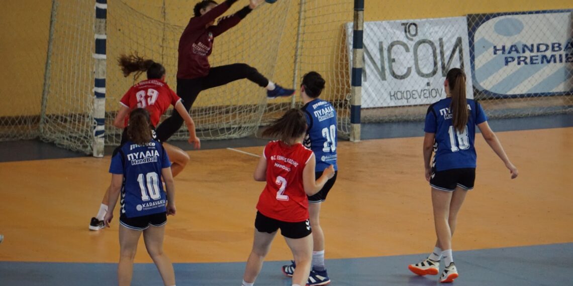 Χαντ-μπολ- Έκανε το 2 στα 2 ο Εθνικός στο Πανελλήνιο Νεανίδων
