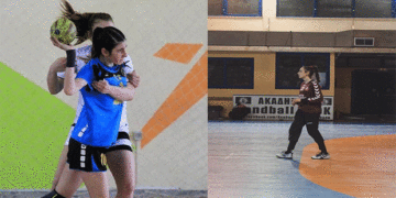 Χαντ-μπολ Γυναικών: Η Δήμητρα Τσερέπη από την Πτολεμαΐδα και η Αθηνά Καπρινιώτη από την Κοζάνη στην Πυλαία