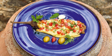 Μελιτζανοσαλάτα – Από την κουζίνα του Αγίου Όρους, συνταγή από τον Μοναχό Επιφάνιο