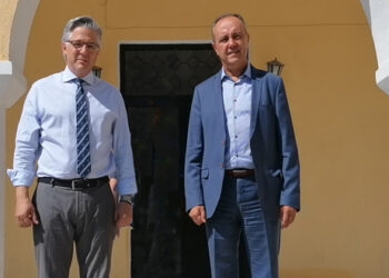Eπίσκεψη του Υφυπουργού Εσωτερικών Μακεδονίας-Θράκης Θεόδωρου Καράογλου στο Δήμο Βοΐου
