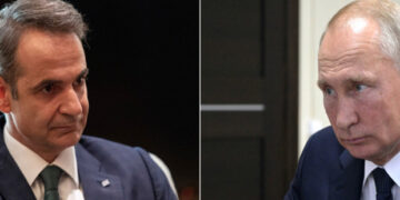 Επικοινωνία Μητσοτάκη – Πούτιν – Για τις τουρκικές προκλήσεις στο Αιγαίο και την Αγία Σοφία