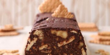 Μωσαϊκό με ινδοκάρυδο και μπανάνες