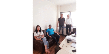 Συνάντηση της Τοπικής Διοίκησης του ΟΕΕ με τον Πάρι Κουκουλόπουλο