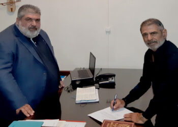 Ορκίστηκε ο νέος πρόεδρος της ΤΚ Πενταβρύσου Εορδαίας, Χρήστος Πολιτίδης