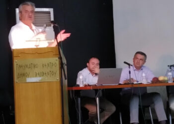 Παρουσίαση των έργων της Π.Ε. Κοζάνης για τον Δήμο Βελβεντού από τον Αντιπεριφερειάρχη Γρηγόρη Τσιούμαρη