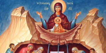 Παράκληση, στον Ιερό Προσκυνηματικό Ναό Ζωοδόχου στον Πολύμυλο, Πηγής κάθε Τετάρτη