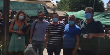 Τηρήθηκαν όλα τα απαραίτητα μέτρα από παραγωγούς και καταναλωτές στην σημερινή λαϊκή της Πτολεμαΐδας