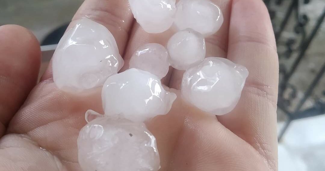 Σφοδρή χαλαζόπτωση σε περιοχές της Κοζάνης- Εικόνα από τον Κρόκο!