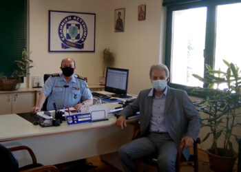 Με τον Γενικό Περιφερειακό Αστυνομικό Διευθυντή Δ. Μακεδονίας Ταξίαρχο Θεόδωρο Κεραμά συναντήθηκε ο Βουλευτής Π.Ε. Κοζάνης Γεώργιο Αμανατίδη