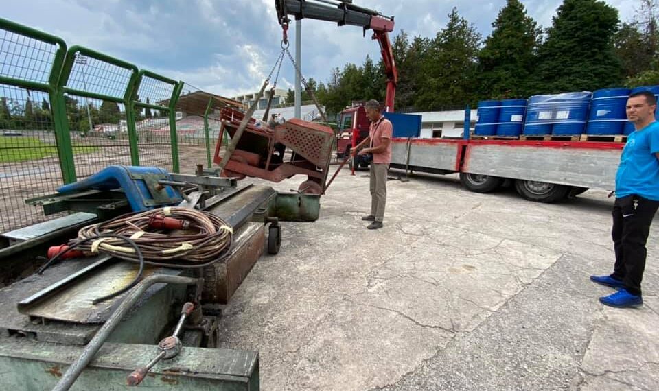 Μπήκε ο εργολάβος στο ΔΑΚ Κοζάνης- Ξεκινούν οι εργασίες για το ΤΑΡΤΑΝ του στίβου