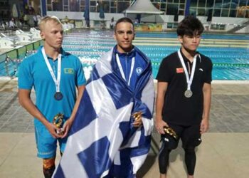 Κολύμβηση:Εκπληκτικό πανελλήνιο ρεκόρ ο Καλαϊτζόπουλος των Δελφινιών Πτολεμαΐδας και δύο όρια στο φινάλε των αγώνων στη Θεσσαλονίκη