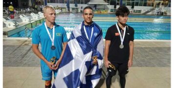 Κολύμβηση:Εκπληκτικό πανελλήνιο ρεκόρ ο Καλαϊτζόπουλος των Δελφινιών Πτολεμαΐδας και δύο όρια στο φινάλε των αγώνων στη Θεσσαλονίκη