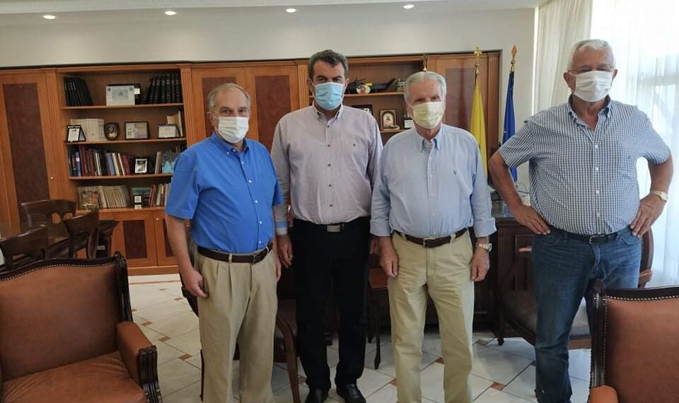 Επίσκεψη μελών του Συλλόγου Καστοριέων « ΟΜΟΝΟΙΑ» Νέας Υόρκης στον Αντιπεριφερειάρχη Καστοριάς