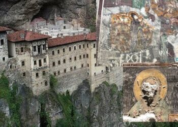 Παναγία Σουμελά: Βανδάλισαν βυζαντινές τοιχογραφίες της Μονής στην Τραπεζούντα
