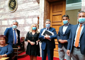 Στάθης Κωνσταντινίδης: Ενημέρωση του Μ. Χρυσοχοΐδη στα μέλη της Επιτροπής Δημόσιας Διοίκησης για την κατασκευή νέου φράχτη στον Έβρο