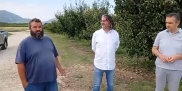 Επίσκεψη του Περιφερειάρχη στις πληγείσες περιοχές σε Σέρβια και Βελβεντό