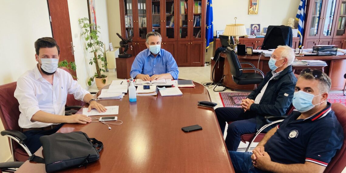 Συνάντηση με τον Περιφερειάρχη Δυτικής Μακεδονίας Γιώργο Κασαπίδη, είχαν μέλη αντιπροσωπείας της προσωρινής διοικούσας της Α.Ε.Π. Κοζάνης