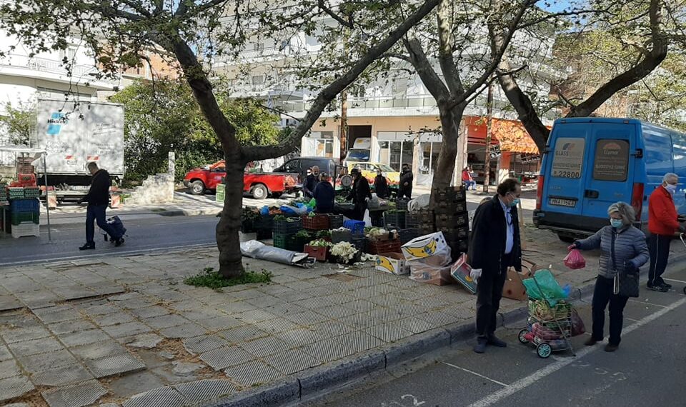 Λαϊκή αγορά Δήμου Κοζάνης: Υποχρεωτική η χρήση μάσκας για καταναλωτές και επαγγελματίες