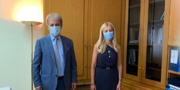 Συνάντηση του Βουλευτή Ν. Κοζάνης Γιώργου Αμανατίδη με την Υφυπουργό Αγροτικής Ανάπτυξης και Τροφίμων Φωτεινή Αραμπατζή- Στο επίκεντρο τα ζητήματα του κλάδου της αλιείας στη περιοχή