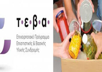 Παραλαβή τροφίμων για την Π.Ε. Φλώρινας &  διανομή σε εταίρους