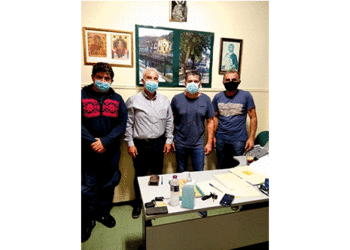 Με Κλιμάκιο του Δ.Σ. του Σωματείου Αστυνομικών Υπαλλήλων Συνοριακής Φύλαξης και Δίωξης Παράνομης Μετανάστευσης Π.Ε. Φλώρινας συναντήθηκε ο Αντιπεριφερειάρχης Φλώρινας