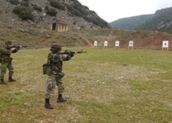 Εκτέλεση βολής στο Πεδίο Βολής Μεσοβούνου από 27 Σεπτεμβρίου έως 1 Οκτωβρίου 2020