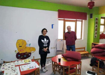 «Πήρε χρώμα» η παιδική γωνιά της Δημοτικής Βιβλιοθήκης Καβάλας με τη στήριξη του Συλλόγου Δυτικομακεδόνων Ν. Καβάλας