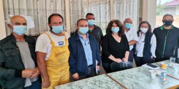 Επίσκεψη του Αντιπεριφερειάρχη Περιφερειακής Ανάπτυξης, Νίκου Λυσσαρίδη στον Ροδίτη