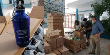 Δήμος Κοζάνης: Παραδόθηκαν 4126 ατομικά δοχεία νερού στα δημοτικά σχολεία