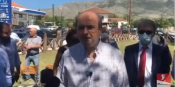 Κ. Χατζηδάκης: “Πρέπει να δούμε εκκρεμότητες, όπως η μετεγκατάσταση της Ακρινής – Ήρθα να δω με τα μάτια μου – Θα καθίσουμε όλοι μαζί να δούμε ποιο είναι το καλύτερο για την Ακρινή-Η πολιτεία δεν θα μείνει αδιάφορη” (VIDEO)