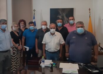 Επίσκεψη του Πρόεδρου της Ελληνικής Ομοσπονδίας Αντισφαίρισης στον Δήμαρχο Εορδαίας