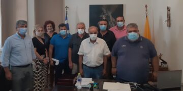 Επίσκεψη του Πρόεδρου της Ελληνικής Ομοσπονδίας Αντισφαίρισης στον Δήμαρχο Εορδαίας