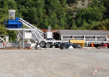 Με πυρετώδεις ρυθμούς οι εργασίες στο υπό κατασκευή εργοτάξιο του Ε65 στο Ν. Γρεβενών