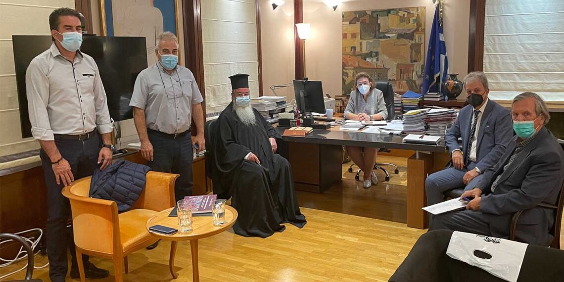 Γ. Αμανατίδης για τη συνάντηση με την υπουργό Πολιτισμού Λίνα Μενδώνη: «Ο πολιτισμός είναι η βαριά κληρονομιά μας και παρακαταθήκη για το μέλλον»