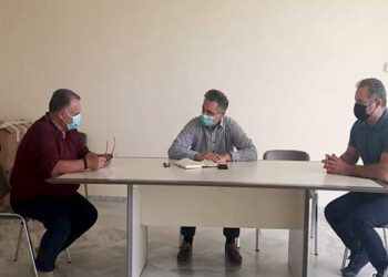 Ζητήματα του ΕΚΑΒ τέθηκαν επί τάπητος στη συνάντηση Κασαπίδη με τον Διευθυντή του ΕΚΑΒ Δυτικής Μακεδονίας Σάββα Γιασσά