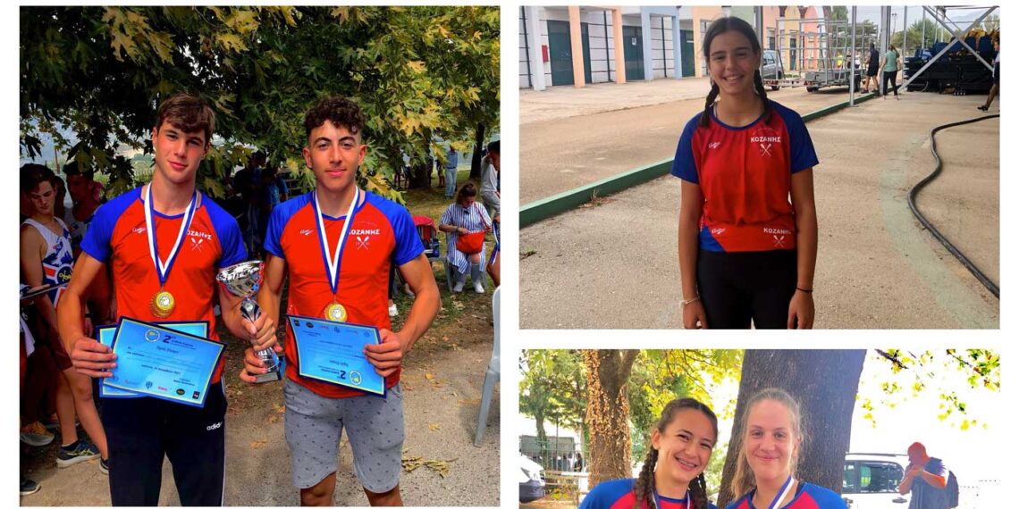 2 χρυσά και 1 χάλκινο για τον Ν.Ο. Κοζάνης στον 2ο Διεθνή Αγώνα κωπηλασίας «εις μνήμη Σωτήρη Στάμου»