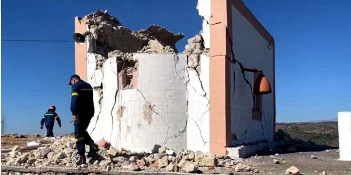 Σεισμός στην Κρήτη: Ένας νεκρός από τη δόνηση των 5,8 Ρίχτερ – Εννέα οι τραυματίες