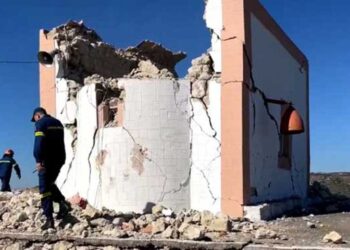 Σεισμός στην Κρήτη: Ένας νεκρός από τη δόνηση των 5,8 Ρίχτερ – Εννέα οι τραυματίες