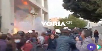 Αδιανόητο: Κουκουλοφόφοι πέταξαν μολότοφ μέσα από το ΕΠΑΛ Σταυρούπολης