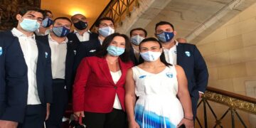 «Καλλιόπη Βέττα: Η ελληνική κοινωνία ευγνωμονεί τις Ελληνίδες και τους Έλληνες Ολυμπιονίκες γιατί μας χάρισαν ελπίδα, πίστη και αισιοδοξία, σε πολύ δύσκολες περιόδους»