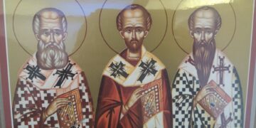 Τους τρεις Μεγίστους Φωστήρες της Τρισηλίου θεότητος γιορτάζει αύριο η Εκκλησία μας !Γράφει η Κούλα Πουλασιχίδου