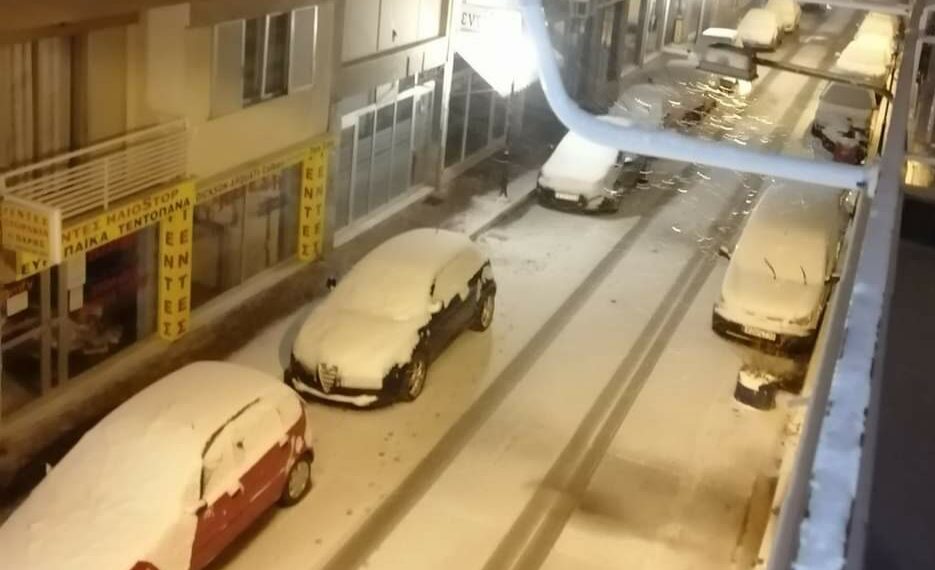 Στα λευκά ξυπνάει και η Πτολεμαΐδα